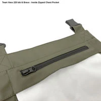 Team Vass 220 Bib & Brace w/Knee Khaki